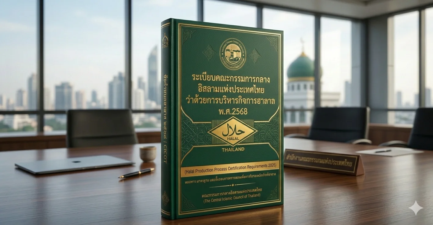 ระเบียบคณะกรรมการกลางอิสลามแห่งประเทศไทยว่าด้วยการบริหารกิจการฮาลาล พ.ศ.2568