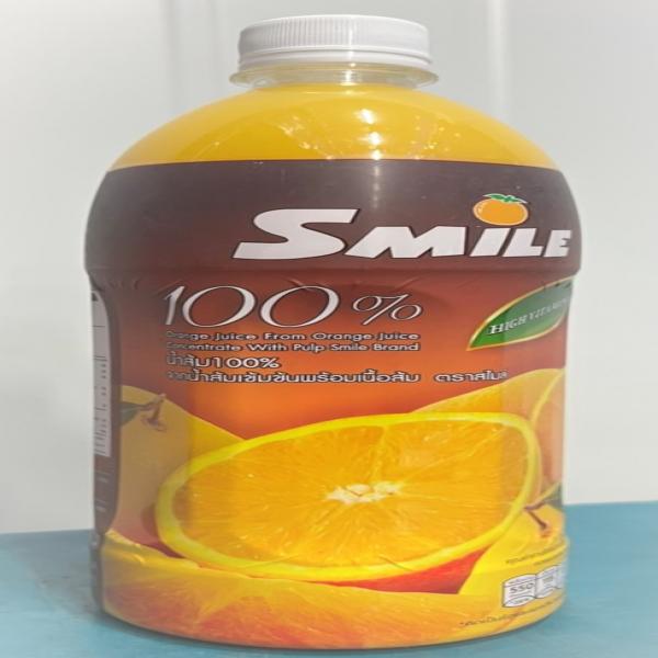 100% Orange Juice with Pulp From Orange Juice Concentrate