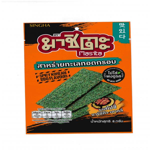 CRISPY SEAWEED SPICY KOREAN BBQ FLAVOUR