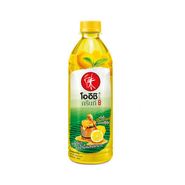 Japanese  Green Tea with Honey Lemon (Size 500 ml.)