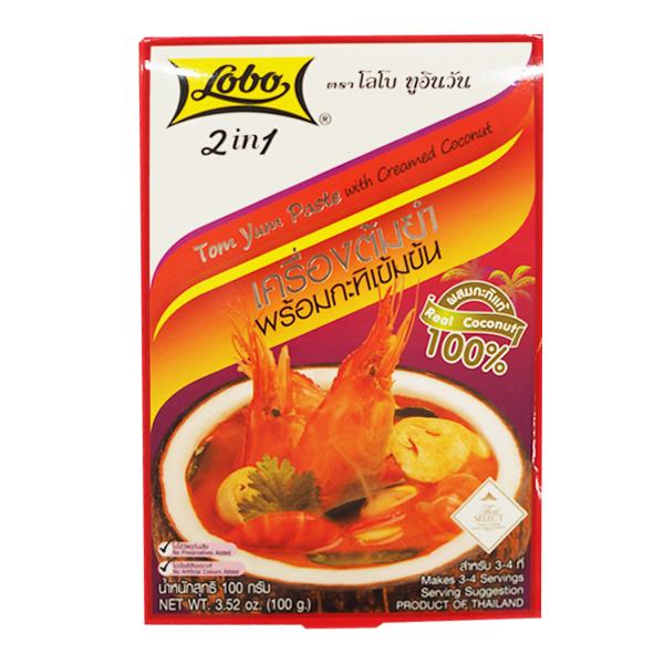 Tom Yum Paste with Creamed Coconut