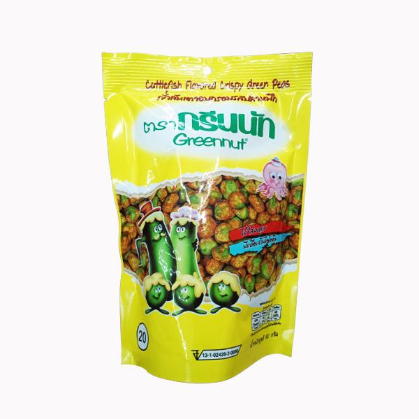 CUTTLEFISH FLAVOURED CRISPY GREEN PEAS