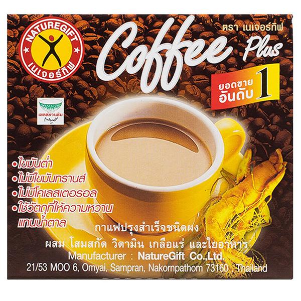 Coffee Plus (Instant Coffee Powder with Fiber, Ginseng Extract Vitamins & Minerals)