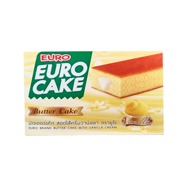 Euro Brand Butter Cake With Vanilla Cream