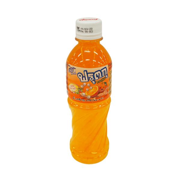 น้ำรสส้ม 10% ผสมวุ้นมะพร้าว
