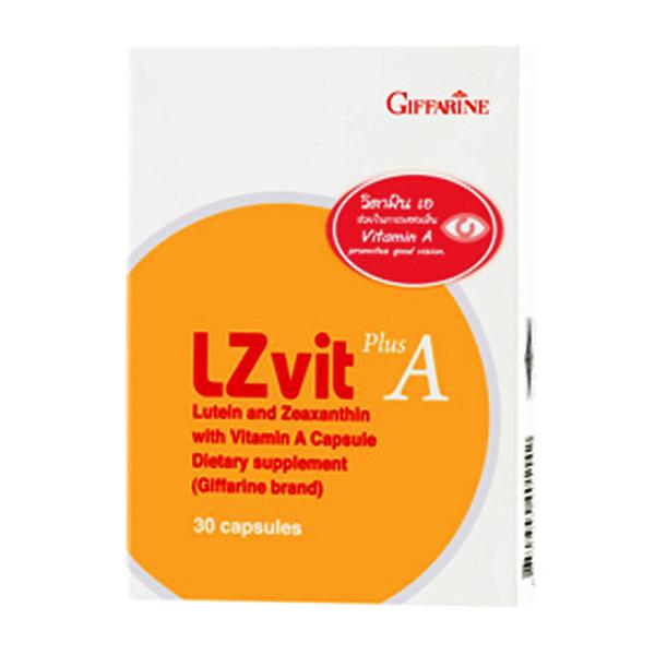 LZ VIT PLUS A  (LUTEIN AND ZEAXANTHIN WITH VITAMIN A  CAPSULE DIETARY SUPPLEMENT) (Giffarine Brand)