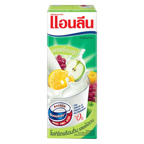 UHT Non Fat Drinking Yoghurt Mixed Fruits Flavour 