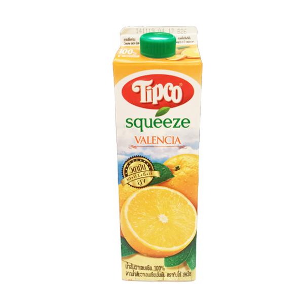 100% VALENCIA ORANGE JUICE FROM VALENCIA ORANGE JUICE CONCENTRATE 