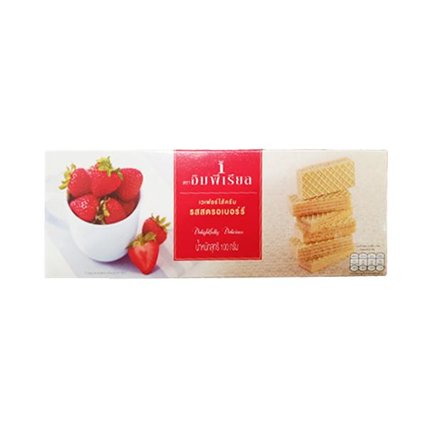 (IMPERIAL®) WAFERS FILLED WITH STRAWBERRY FLAVOURED CREAM