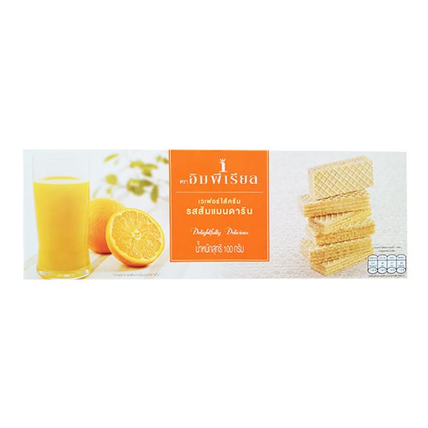 (IMPERIAL®) WAFERS FILLED WITH MANDARIN ORANGE FLAVOURED CREAM