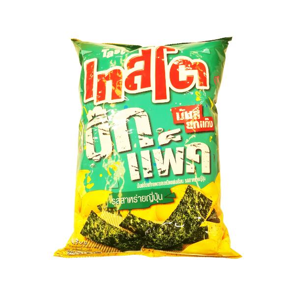 Japanese Seaweed Flavored Potato chips Flat Cut