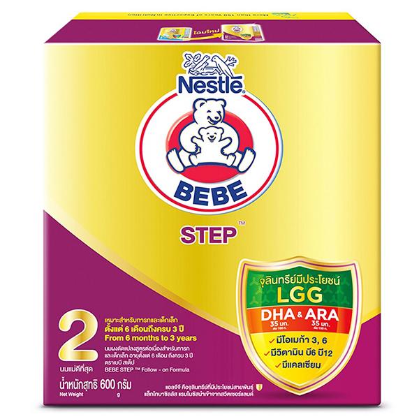 นมผงดัดแปลงสูตรต่อเนื่อง สำหรับทารกและเด็กเล็ก