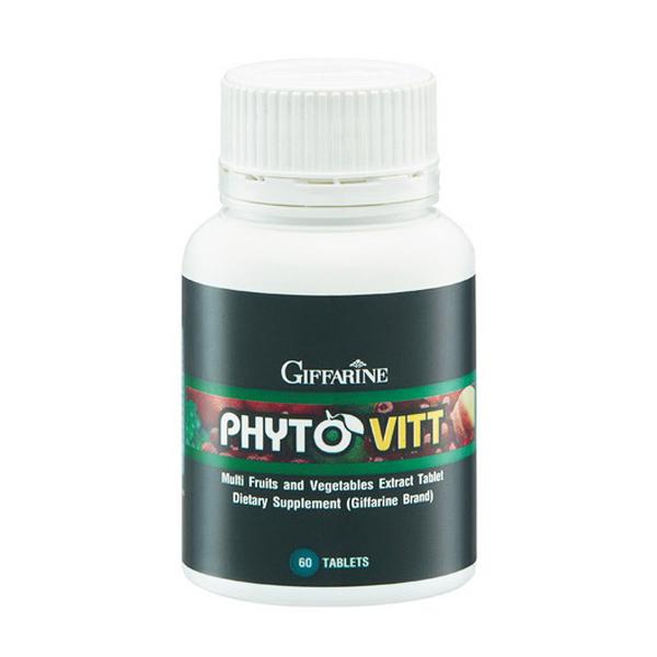 Giffarine Phyto Vitt (Vegetables Extract and Multi Fruits  Tablet  Dietary Supplement) (Giffarine Brand)