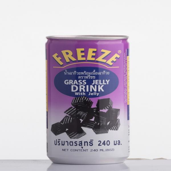 น้ำเฉาก๊วยพร้อมเนื้อเฉาก๊วย