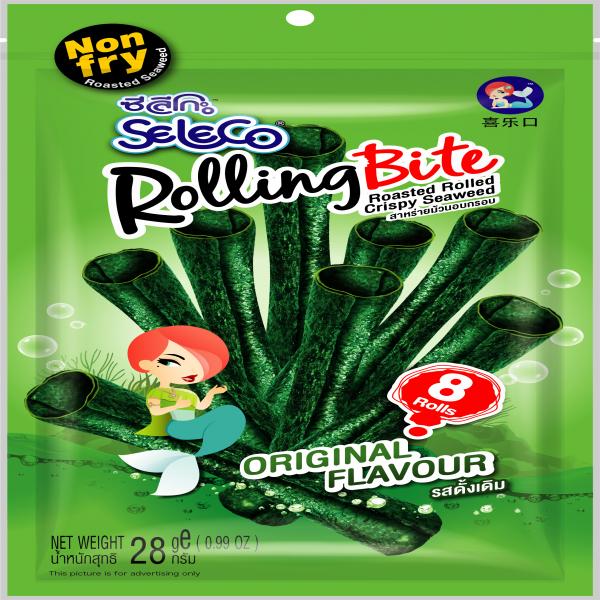Roasted Rolled Crispy Seaweed Original Flavour
