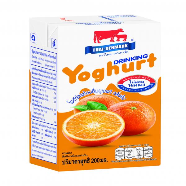 UHT Dinking Yoghurt Orange Flavoured