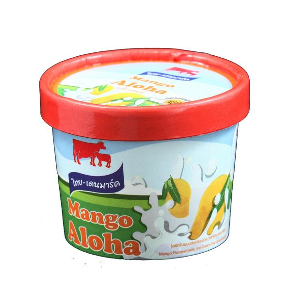 Mango Flavored Milk Ice Cream