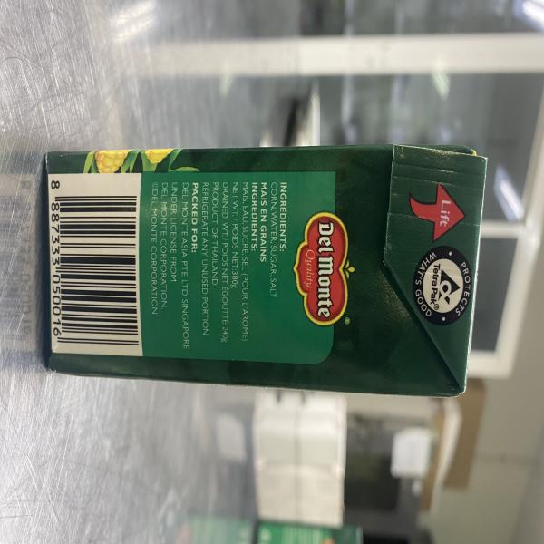 Recarted Whole Kernel Corn in Brine