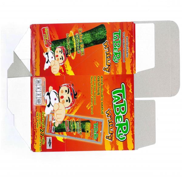 Roll Grilled Seaweed Spicy Flavour