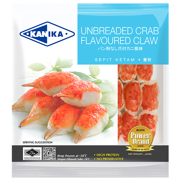 FROZEN UNBREADED CRAB FLAVOURED CLAW