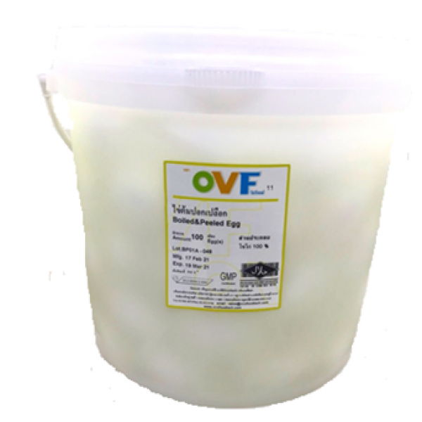 Boiled and Peeled Egg