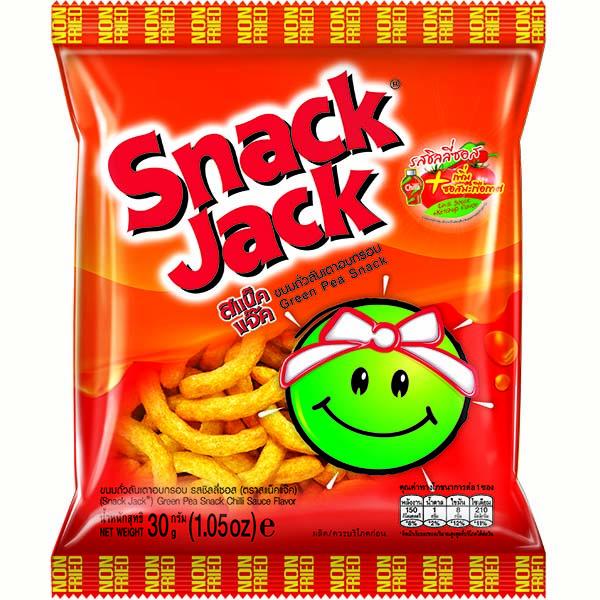 (Snack Jack®) Green Pea Snack Chilli Sauce Flavor