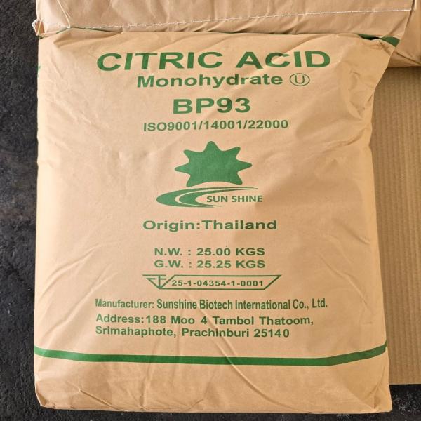CITRIC ACID / CHINA