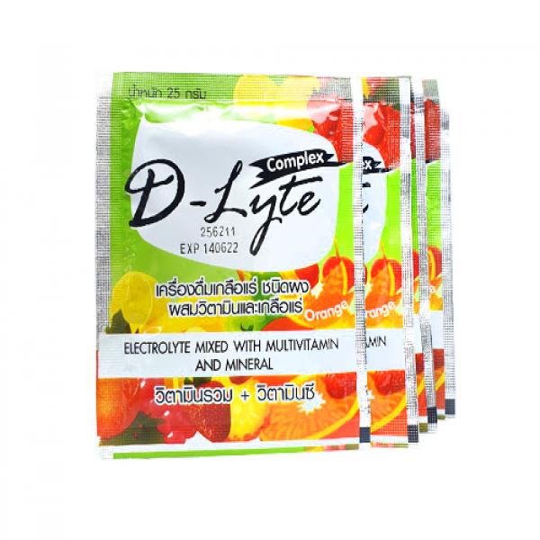 D-Lyte Complex Electrolyte mixed with Multivitamin and mineral