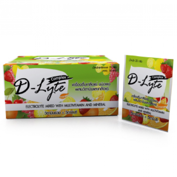 D-Lyte Complex Electrolyte mixed with Multivitamin and mineral