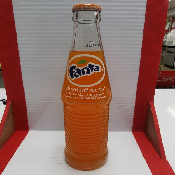 Fanta Orange in Returned Glass Bottle