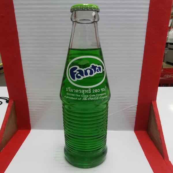 Fanta Green in Returned Glass Bottle