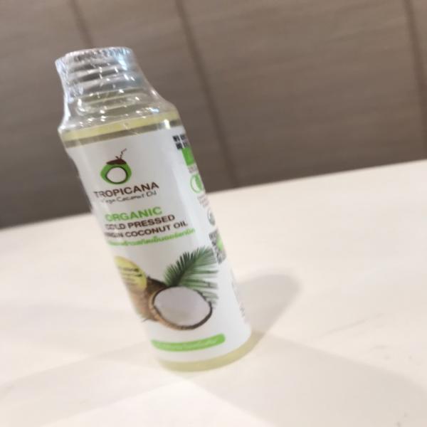 ออร์แกนิค โคลด์เพรส เวอร์จิน โคโคนัท ออยล์ (ฉลากสีขาว)