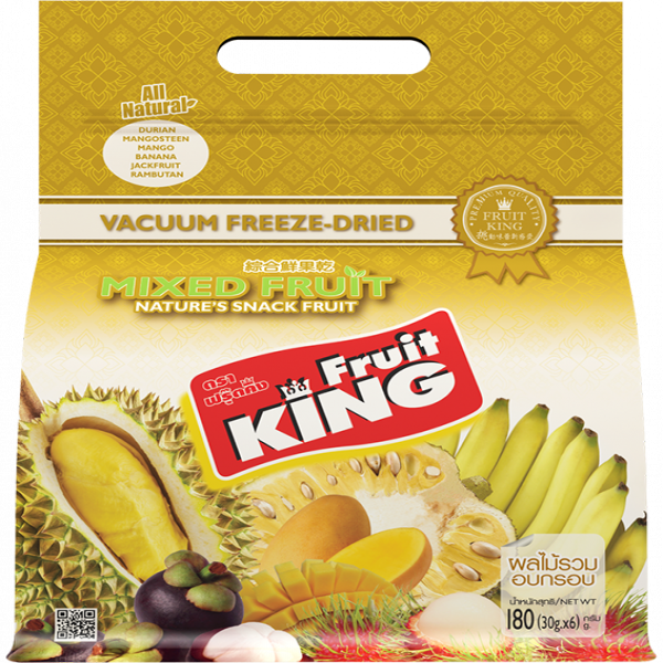 ผลไม้รวมอบกรอบ