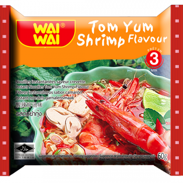 Instant Noodles Tom Yum Shrimp Flavour