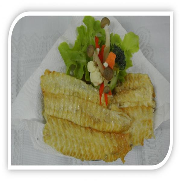 Roasted Seasoned Yellow fin sole : Spicy flavor