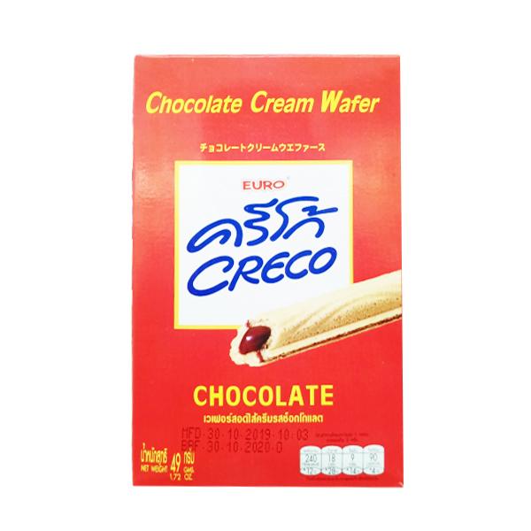 CHOCOLATED FLAVOURED CREAM WAFER 