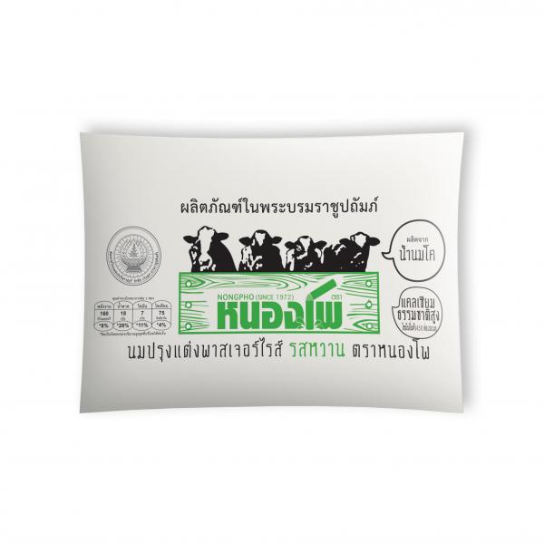 นมปรุงแต่งพาสเจอร์ไรส์  รสหวาน