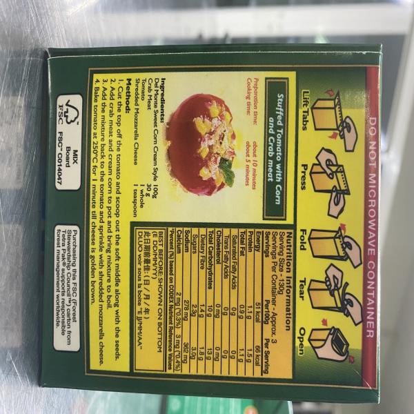 ข้าวโพดครีม