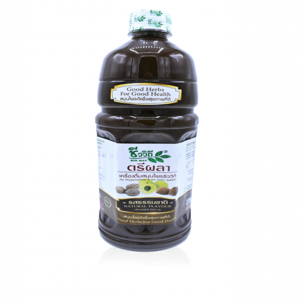 ชีววิถี เครื่องดื่มสมุนไพรตรีผลา สูตรเข้มข้น 