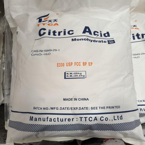 CITRIC ACID MONOHYDRATE - CHINA