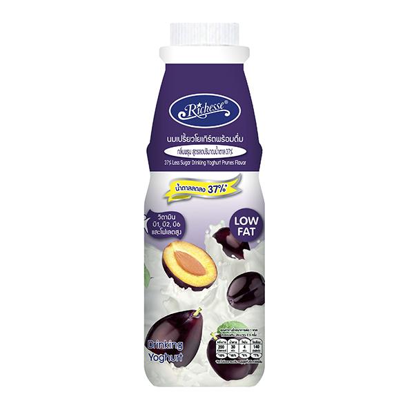 37% LESS SUGAR DRINKING YOGHURT PRUNES FLAVOR