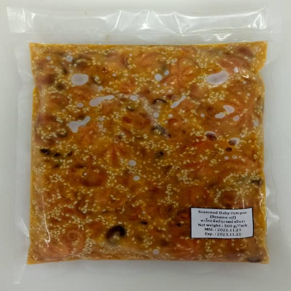 ทาโกะจังปรุงรสน้ำมันงา แช่แข็ง