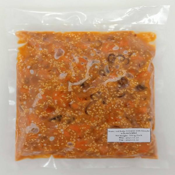 FROZEN SEASONED BABY OCTOPUS WITH KIMCHI