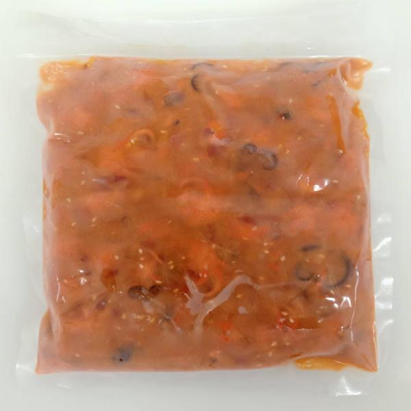 FROZEN SEASONED BABY OCTOPUS WITH KIMCHI