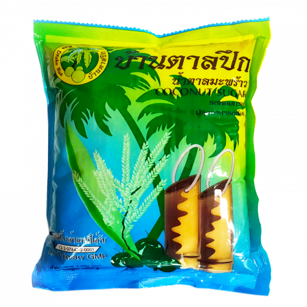 น้ำตาลมะพร้าว Coconut Sugar (บรรจุ ถุง 500g และ 1kg)