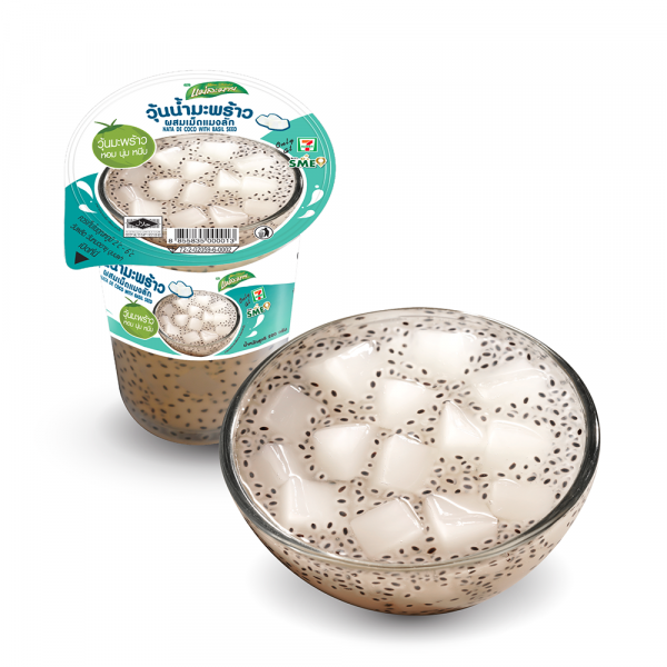 NATA DE COCO WITH BASIL SEED