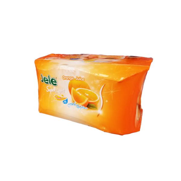 Jelly Carrageenan Mixed  Konyakku  and  15%  Orange Juice, Orange flavour