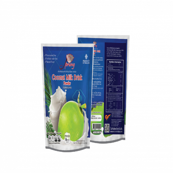เครื่องดื่มนมมะพร้าวสำเร็จรูปชนิดผง