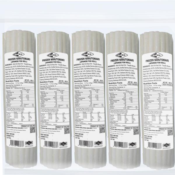 FROZEN NARUTOMAKI (JAPANESE FISH ROLL)