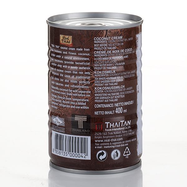CANNED COCONUT CREAM, CRE' ME DE NOIX DE COCO